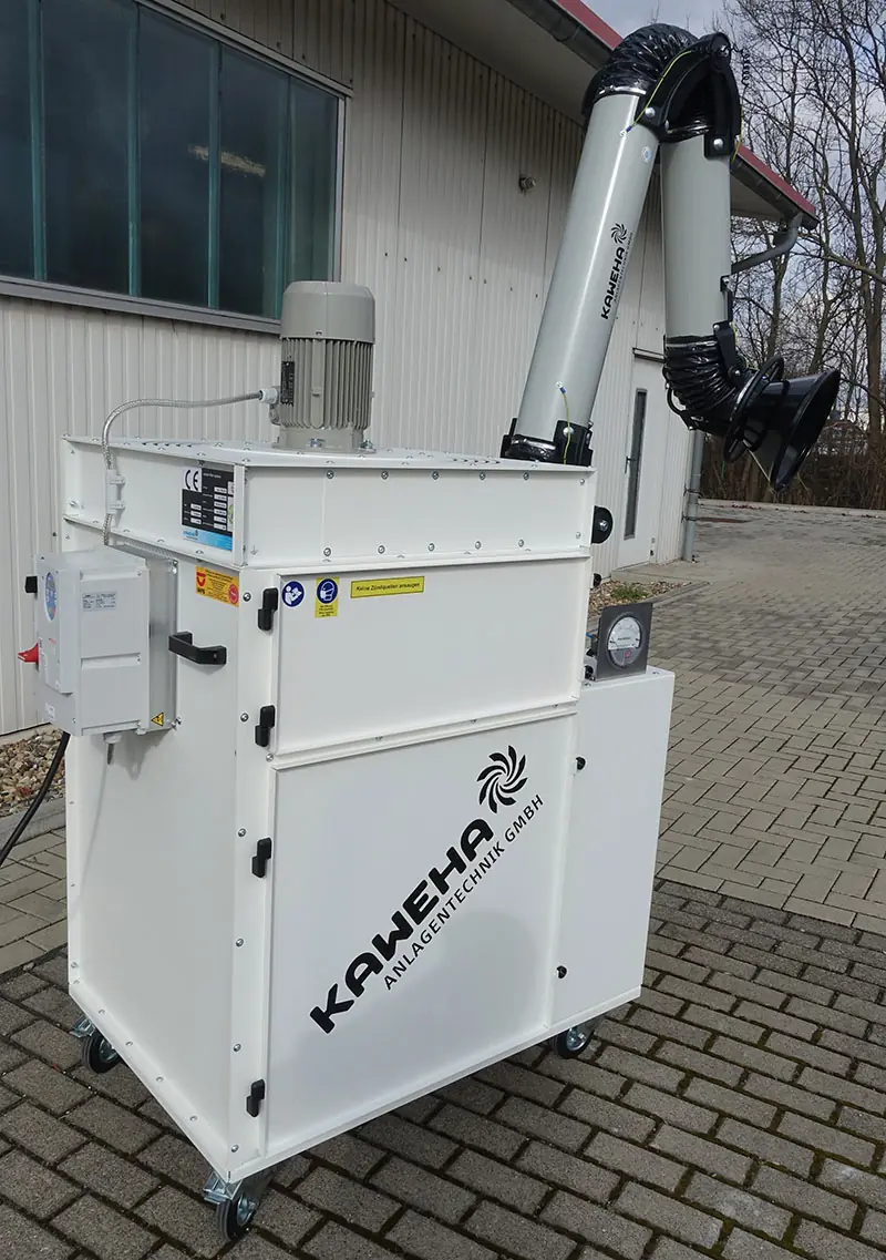 Air 1.500 EX, mobile Absauganlage von KAWEHA für brennbare Stäube