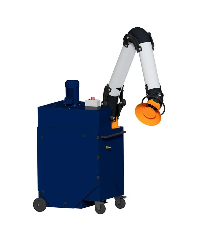 Air Champion, mobile Absauganlage von KAWEHA für Metallstaub und Schweißrauch